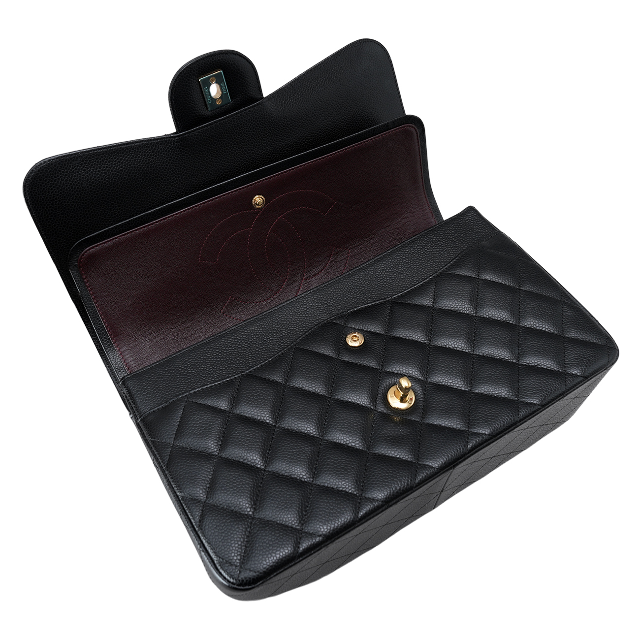 CHANEL(USED)샤넬 캐비어 클래식 라지 플랩백