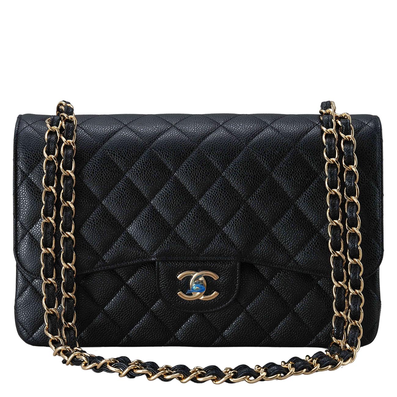 CHANEL(USED)샤넬 캐비어 클래식 라지 플랩백