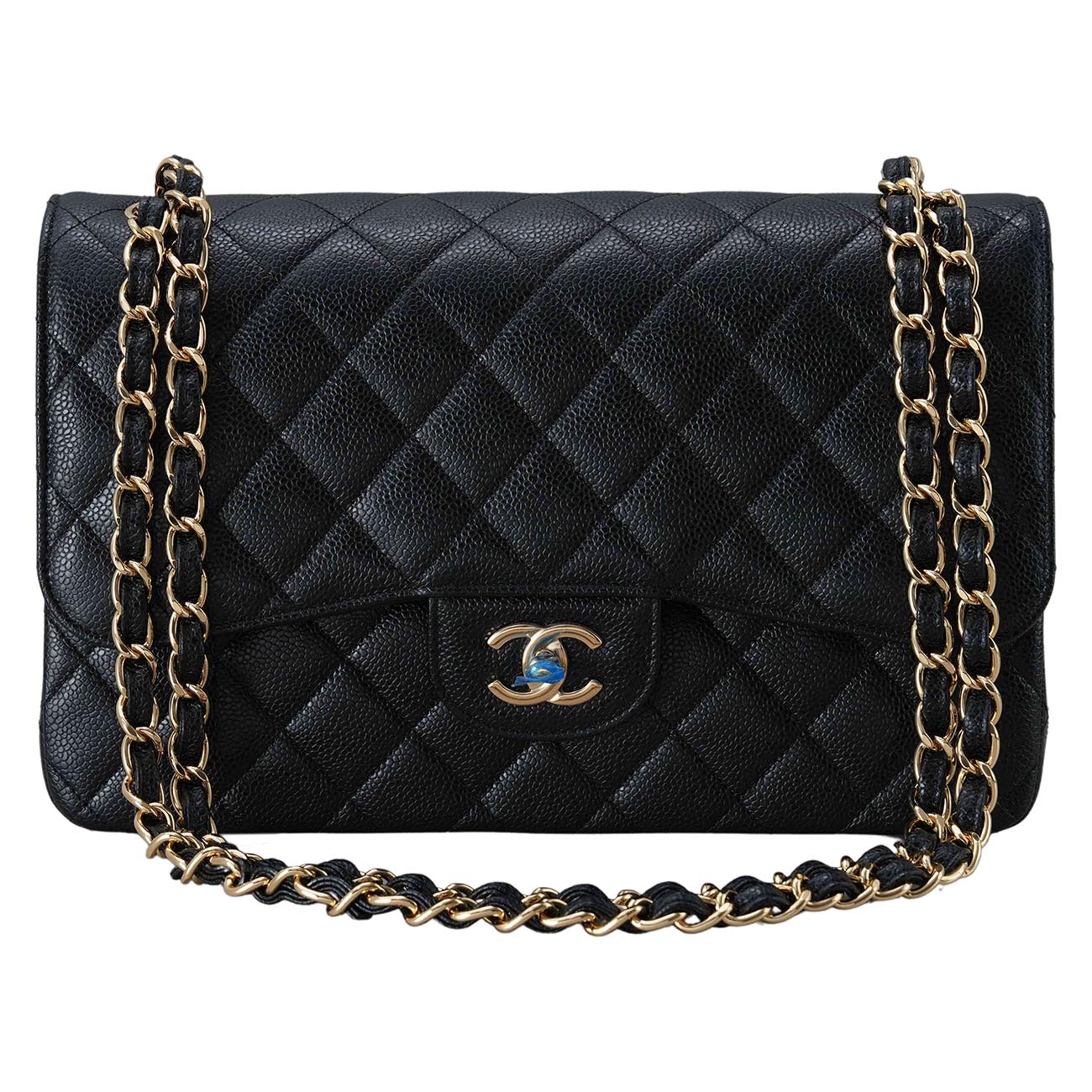 CHANEL(USED)샤넬 캐비어 클래식 라지 플랩백