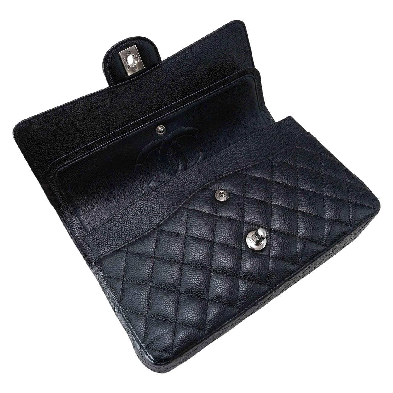 CHANEL(USED)샤넬 캐비어 클래식 미듐 플랩백