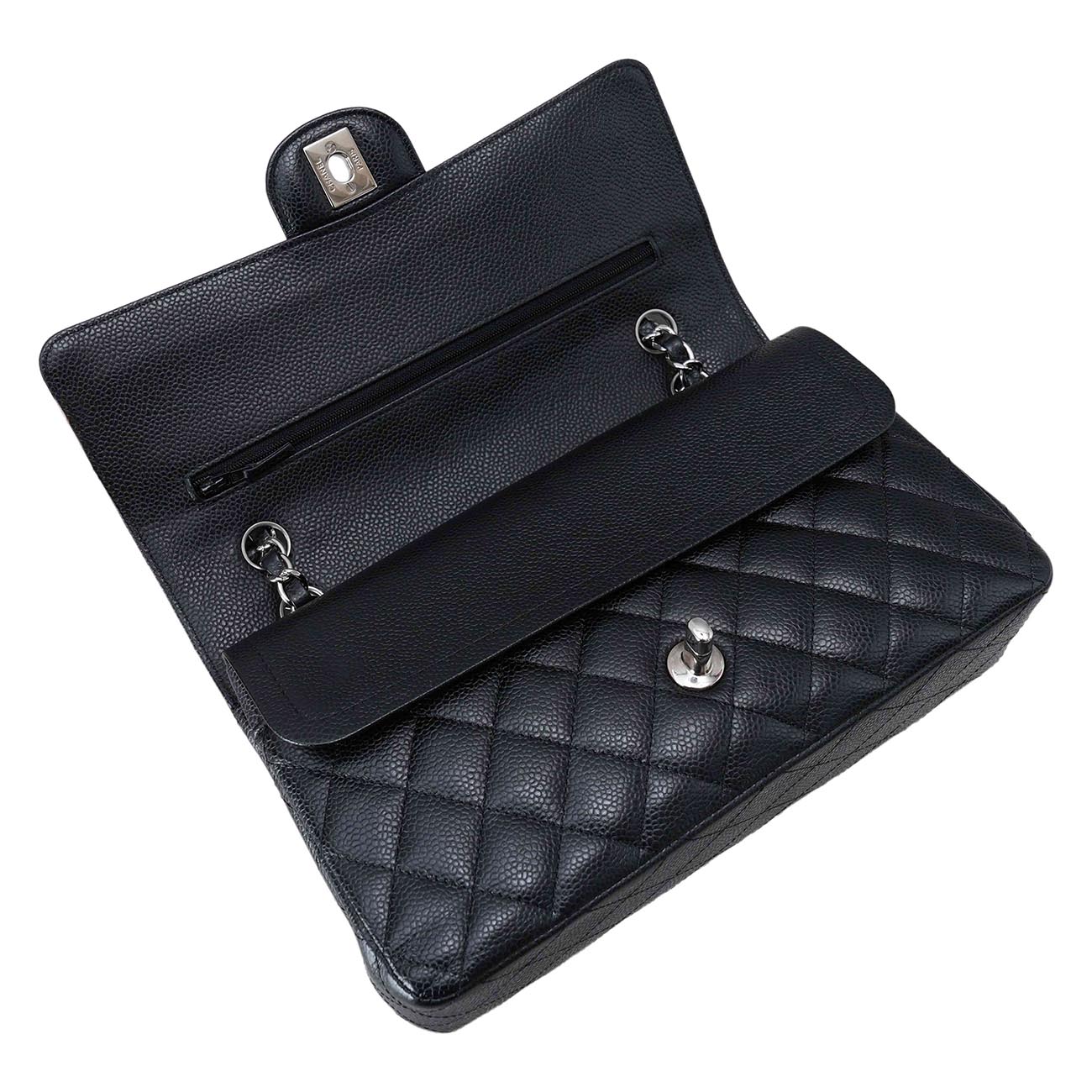 CHANEL(USED)샤넬 캐비어 클래식 미듐 플랩백