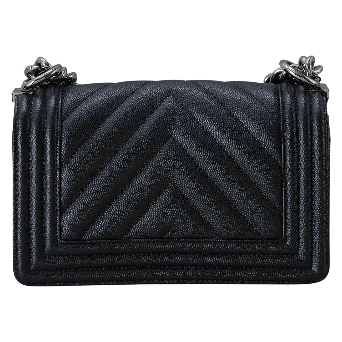 CHANEL(USED)샤넬 보이샤넬 쉐브론 캐비어 스몰