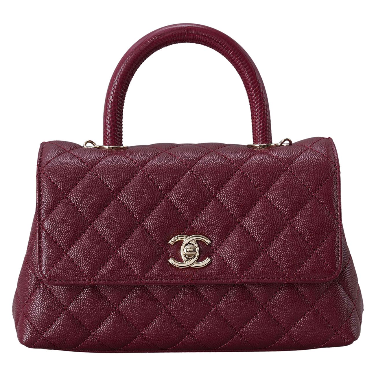 CHANEL(USED)샤넬 캐비어 코코핸들 스몰