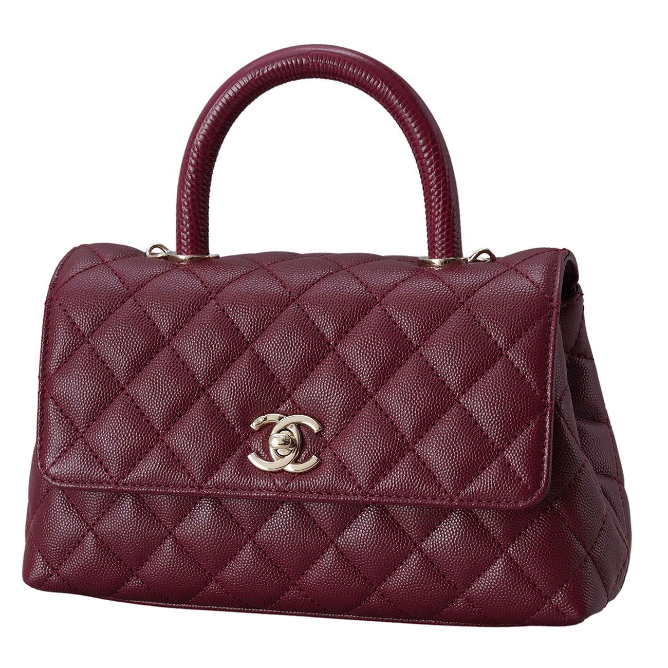 CHANEL(USED)샤넬 캐비어 코코핸들 스몰