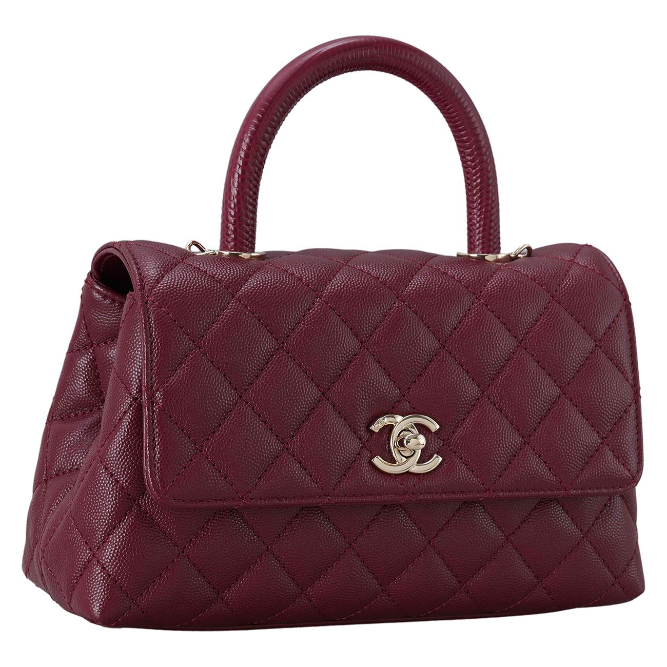 CHANEL(USED)샤넬 캐비어 코코핸들 스몰