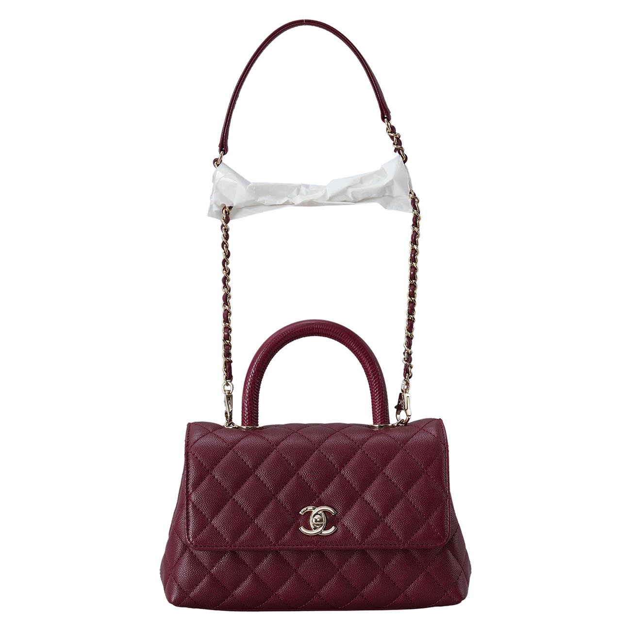 CHANEL(USED)샤넬 캐비어 코코핸들 스몰