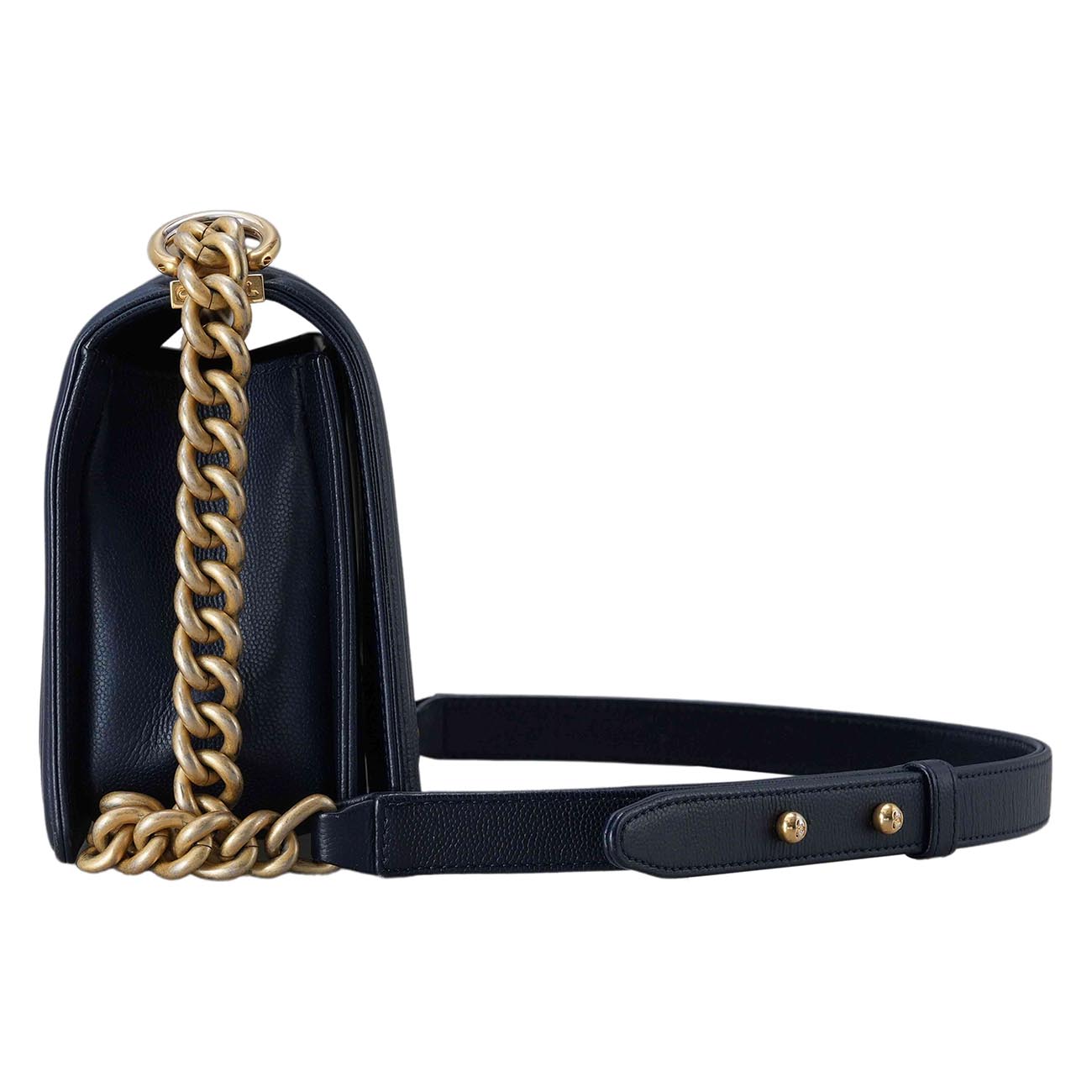 CHANEL(USED)샤넬 캐비어 보이샤넬 미듐 플랩백