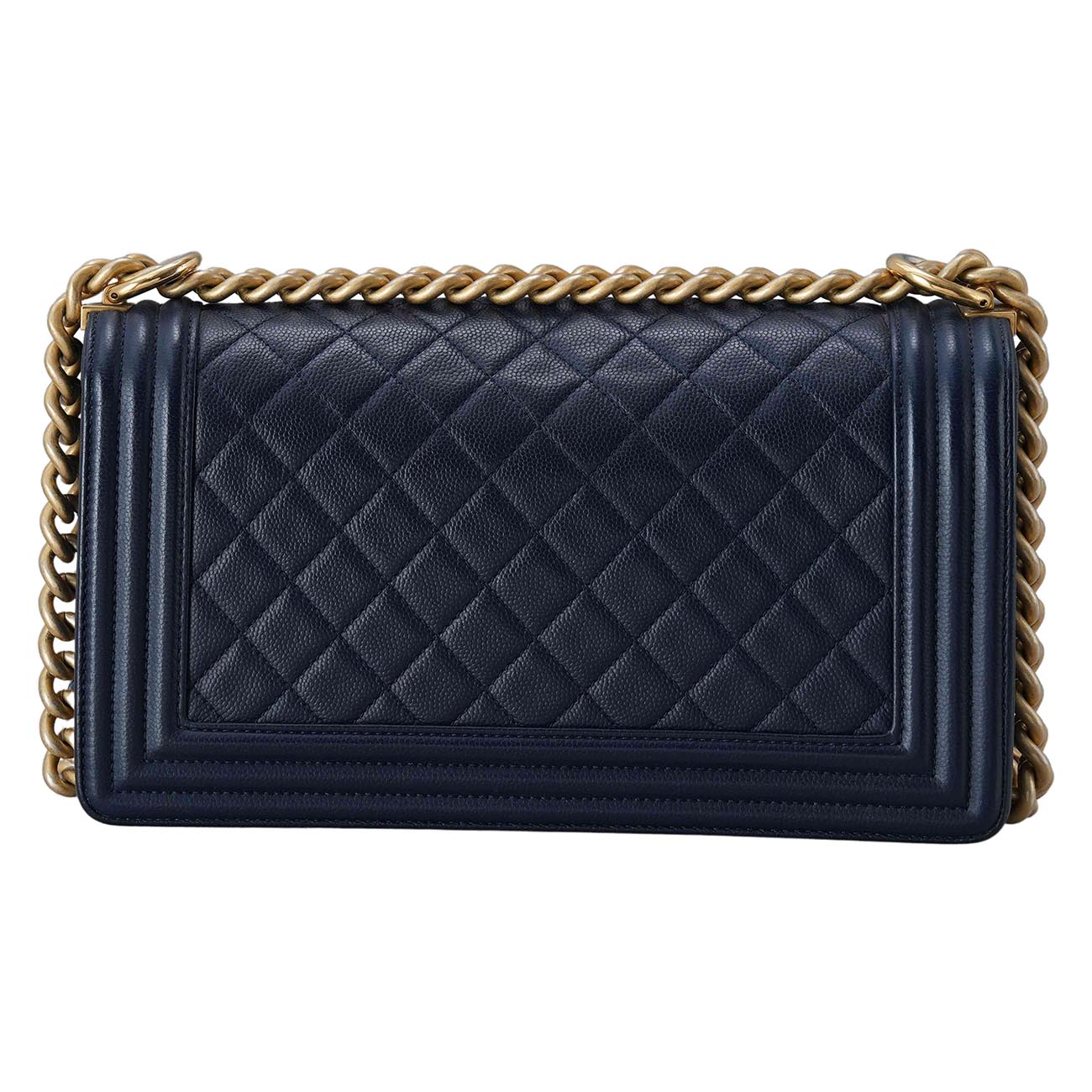 CHANEL(USED)샤넬 캐비어 보이샤넬 미듐 플랩백