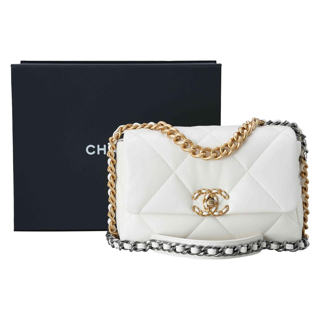 CHANEL(USED)샤넬 19백 미듐