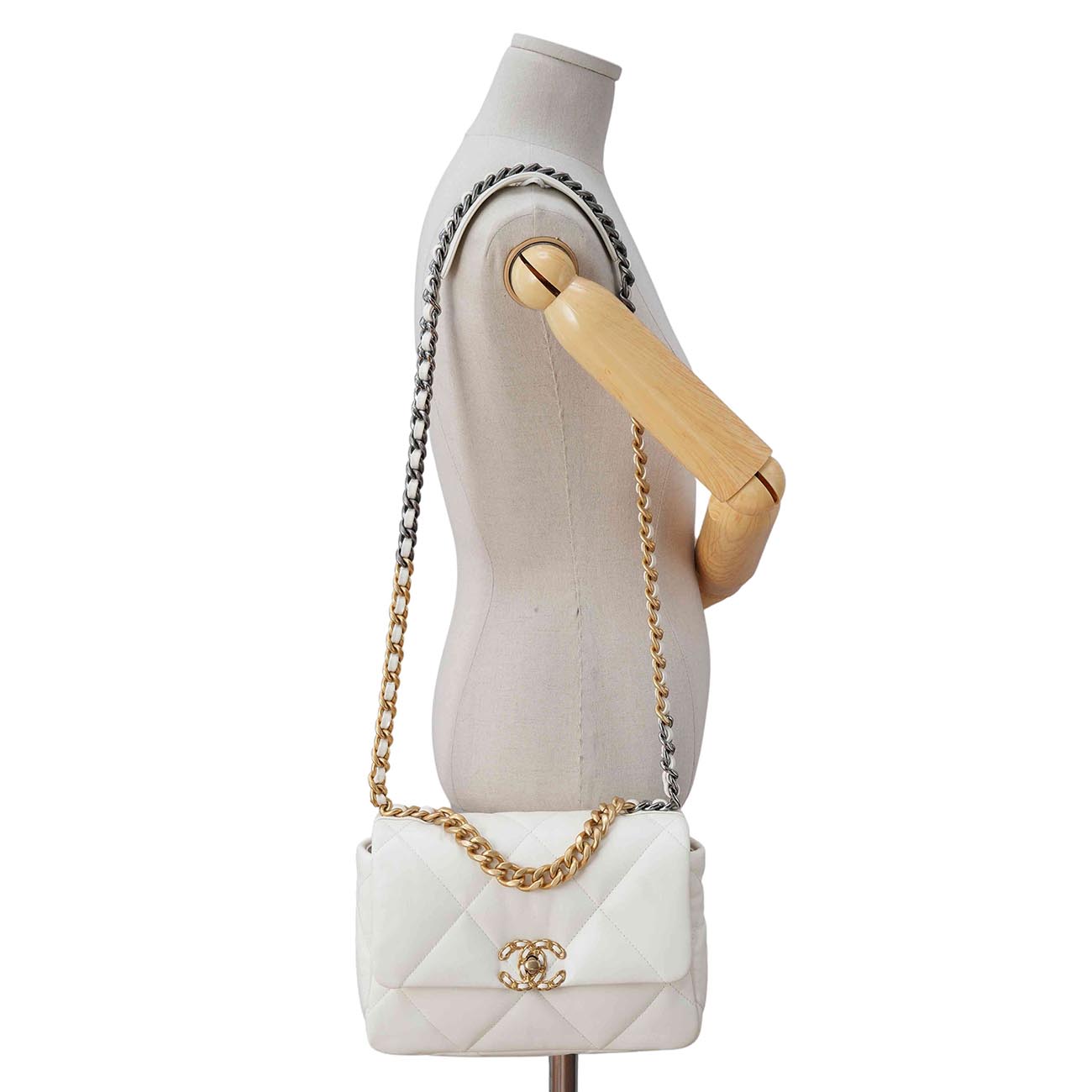 CHANEL(USED)샤넬 19백 미듐