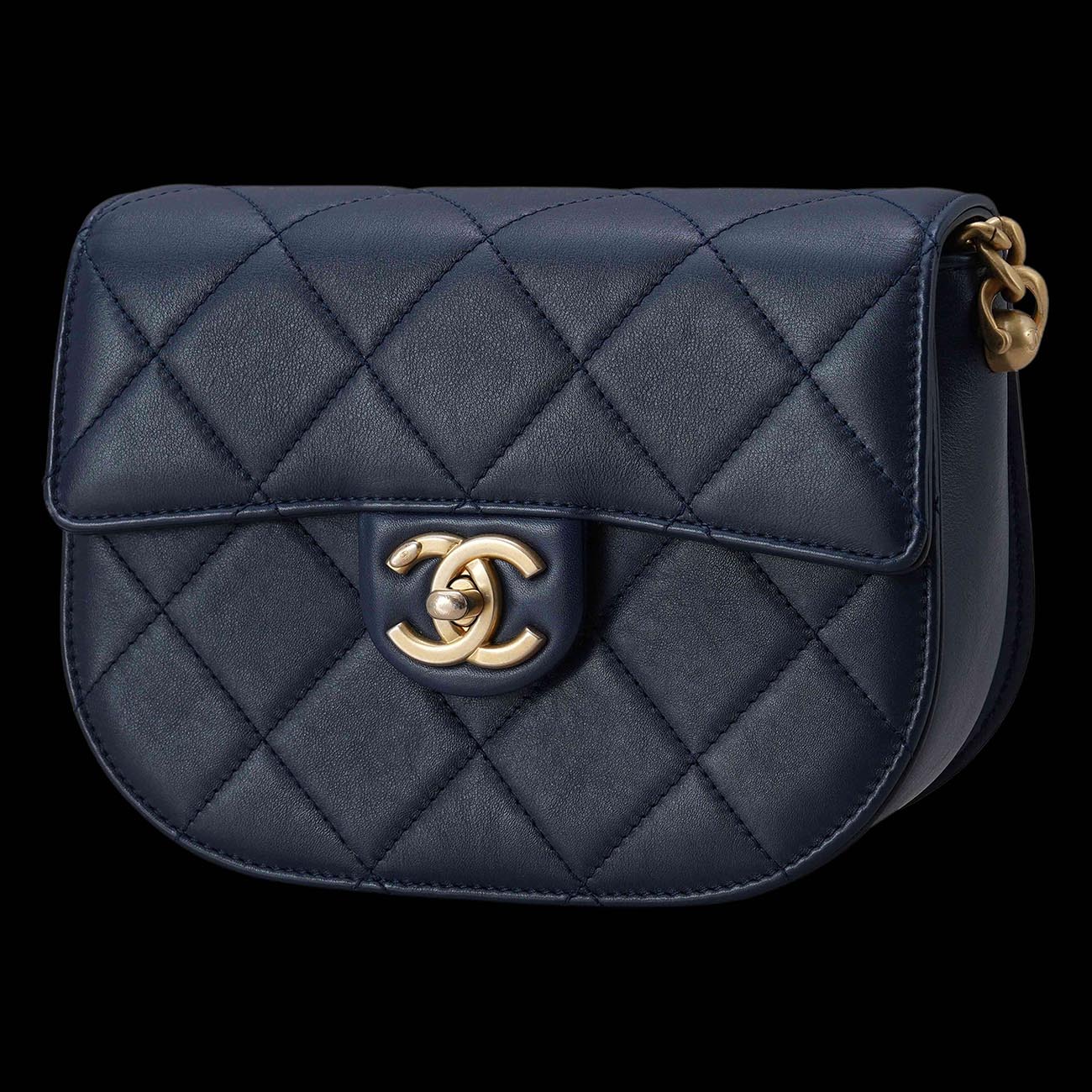 CHANEL(USED)샤넬 시즌 AS2484 미니 메신저백