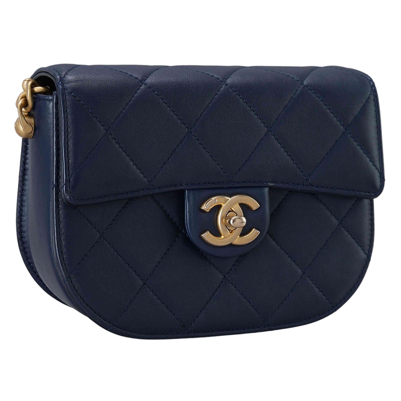 CHANEL(USED)샤넬 시즌 AS2484 미니 메신저백