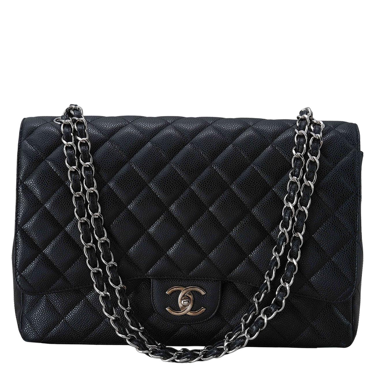 CHANEL(USED)샤넬 캐비어 클래식 맥시 플랩백