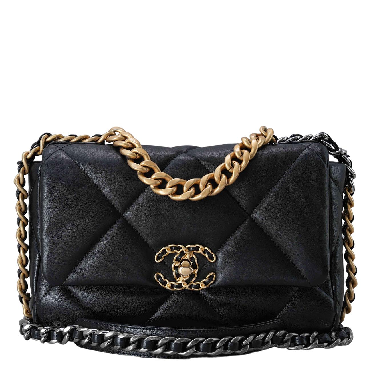 CHANEL(USED)샤넬 19백 미듐