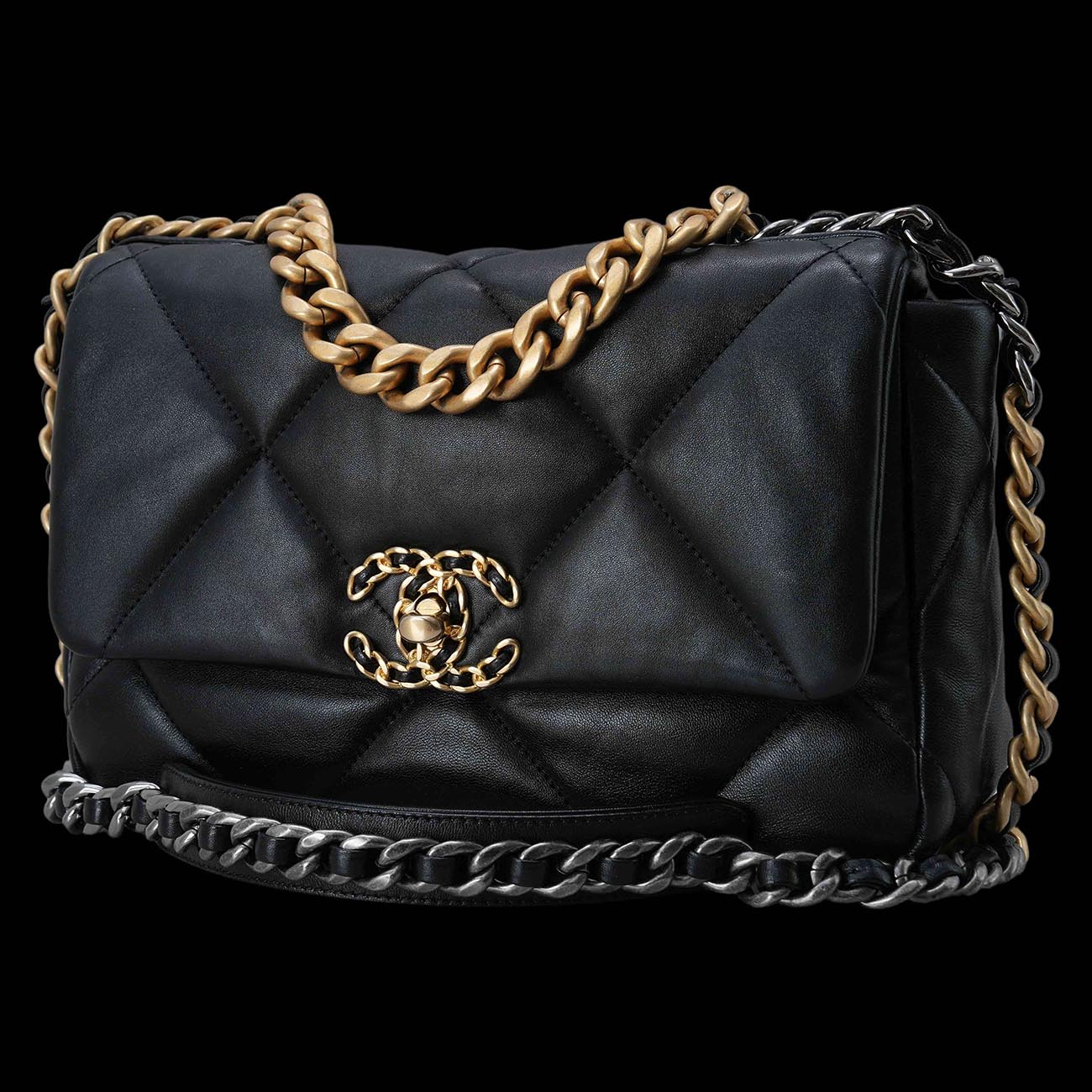 CHANEL(USED)샤넬 19백 미듐