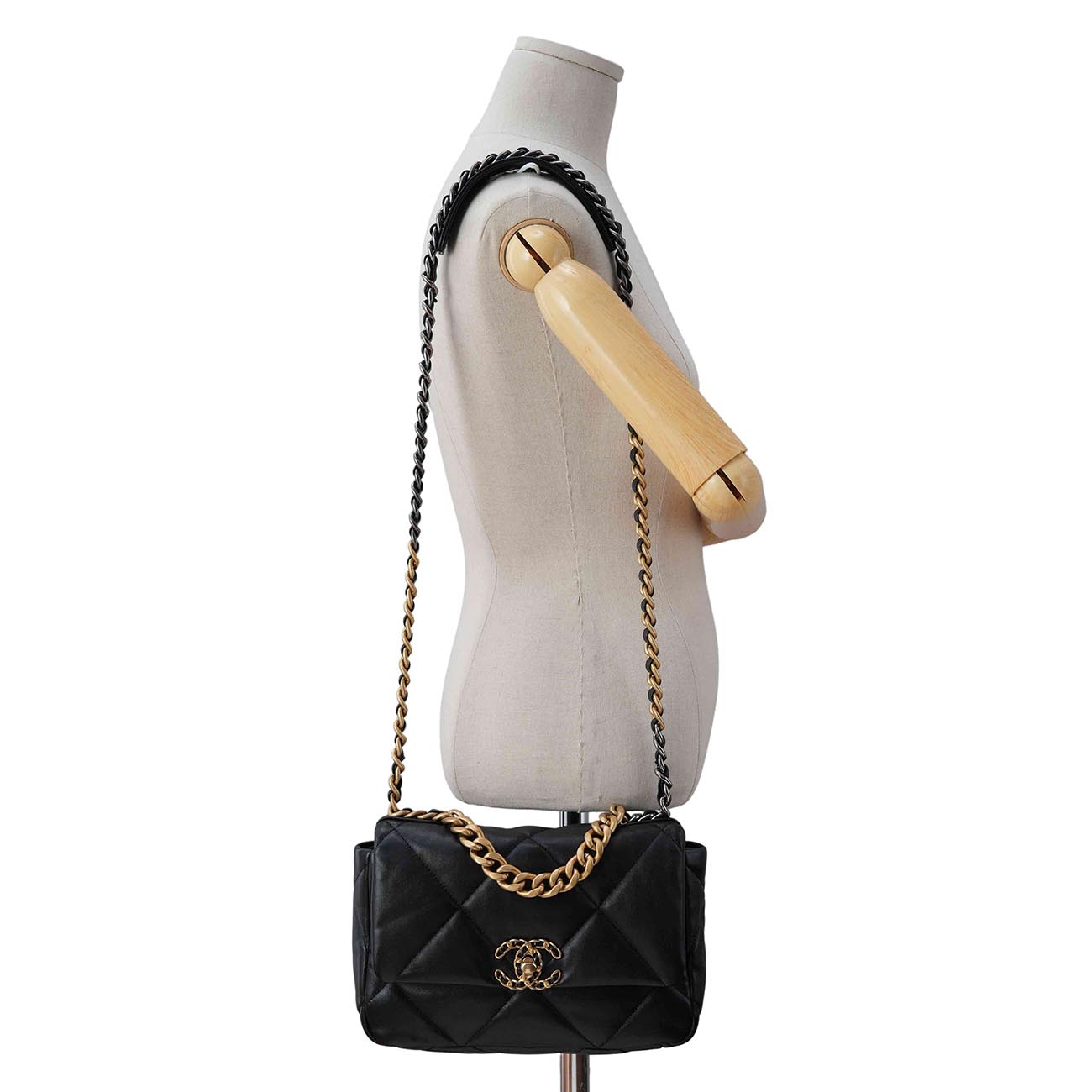 CHANEL(USED)샤넬 19백 미듐