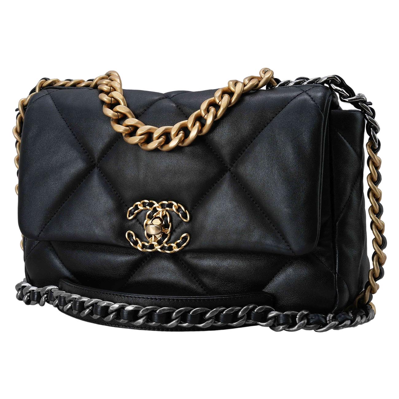 CHANEL(USED)샤넬 19백 미듐