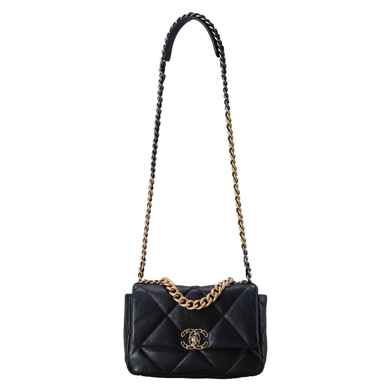 CHANEL(USED)샤넬 19백 미듐