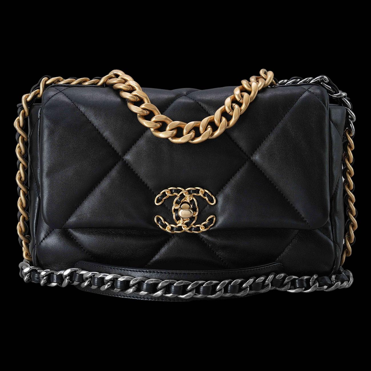 CHANEL(USED)샤넬 19백 미듐