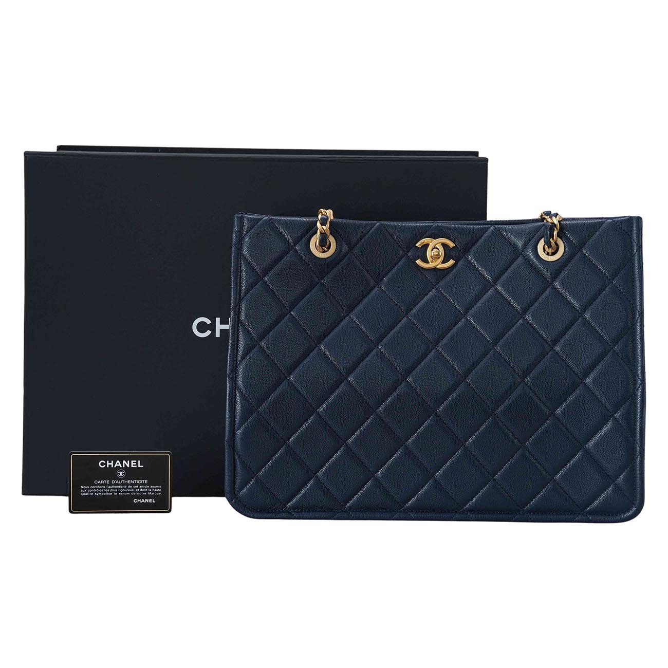 CHANEL(USED)샤넬 AS2360 캐비어 체인 쇼퍼백
