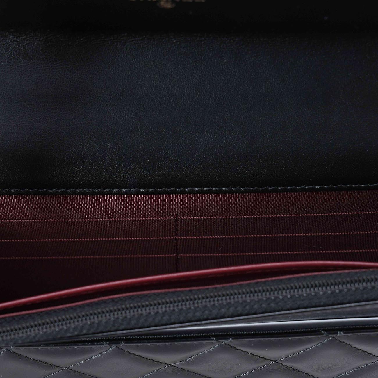 CHANEL(USED)샤넬 AP2289 카프스킨 골든볼 WOC