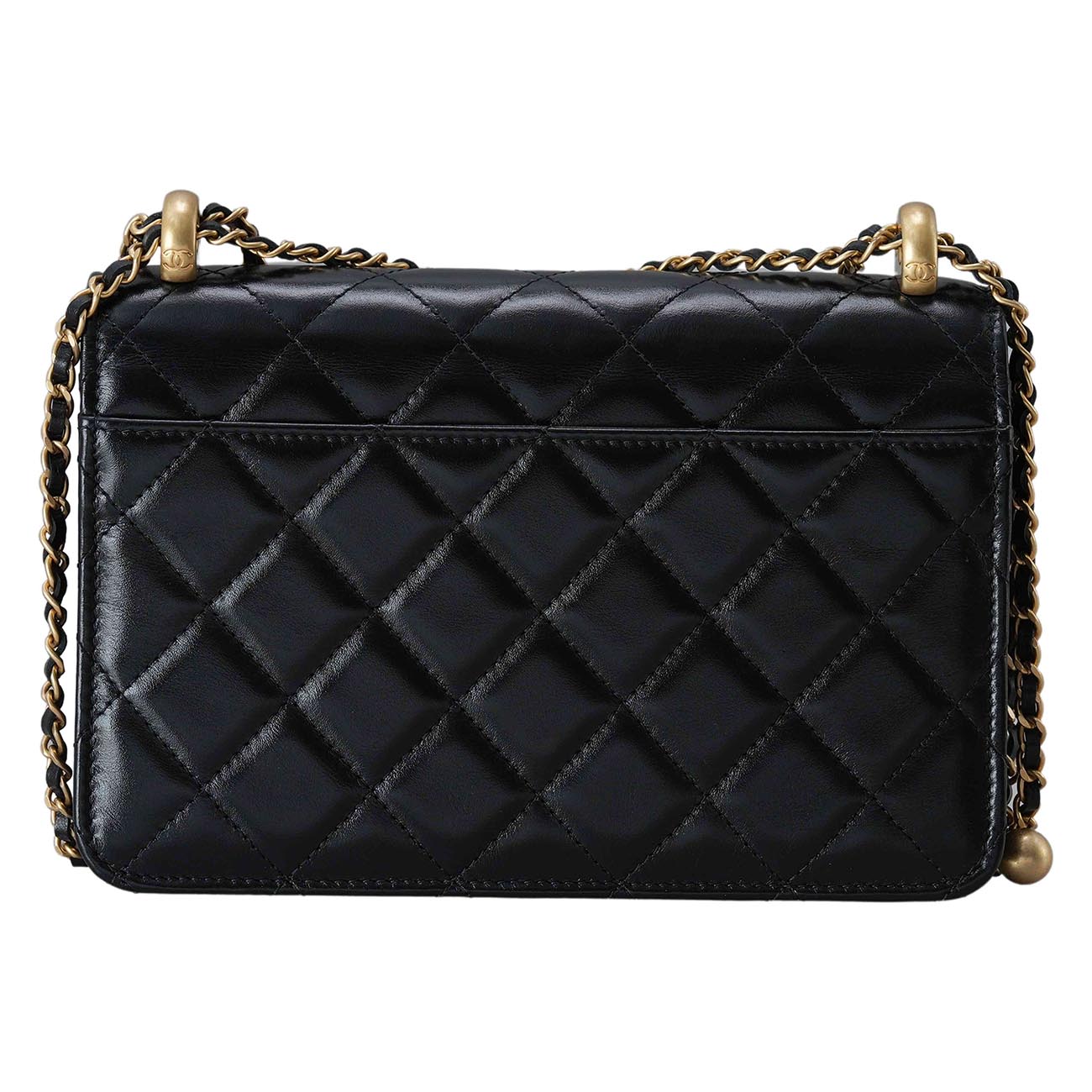 CHANEL(USED)샤넬 AP2289 카프스킨 골든볼 WOC