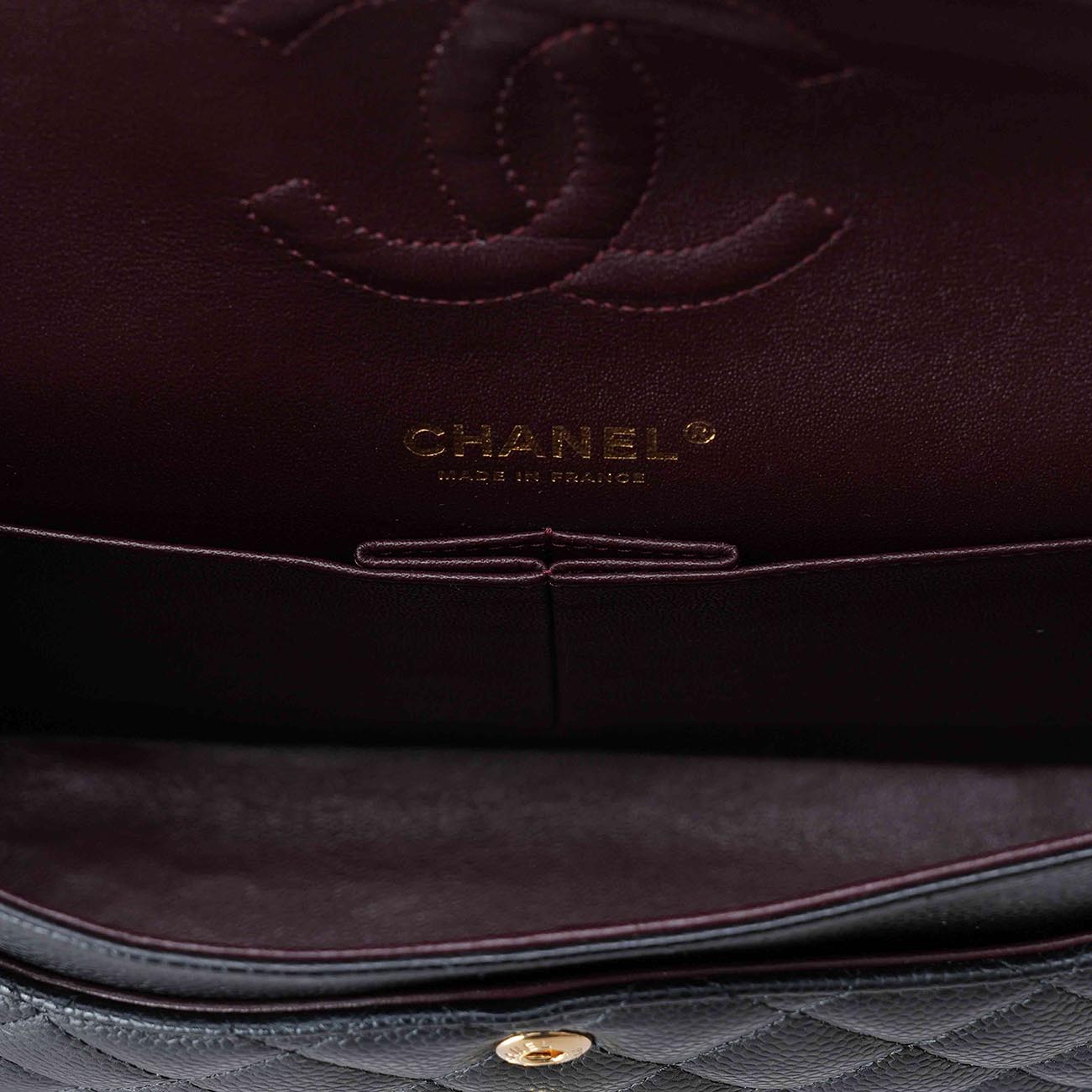 CHANEL(USED)샤넬 캐비어 클래식 미듐 플랩백