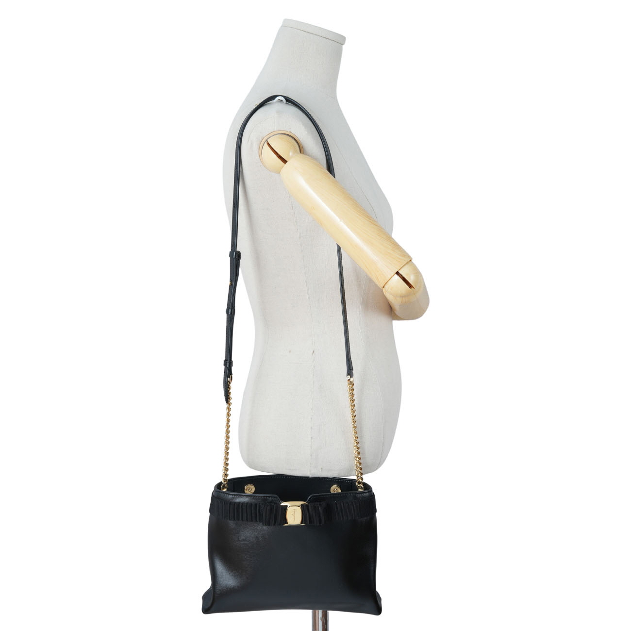 FERRAGAMO(USED)페레가모 바라리본 크로스백