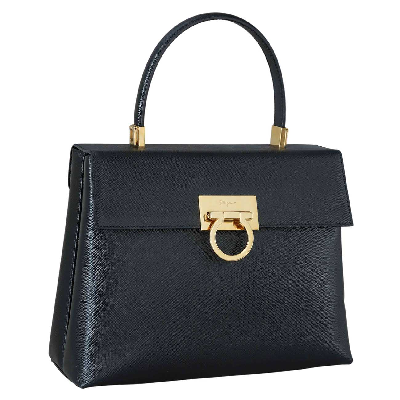 FERRAGAMO(USED)페라가모 21 0290 포트폴리오 토트 겸 숄더백