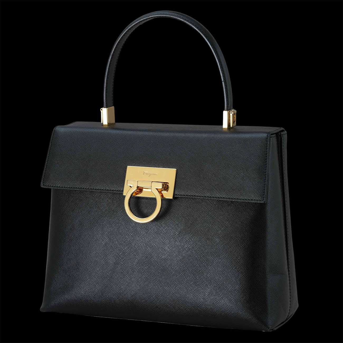 FERRAGAMO(USED)페라가모 21 0290 포트폴리오 토트 겸 숄더백