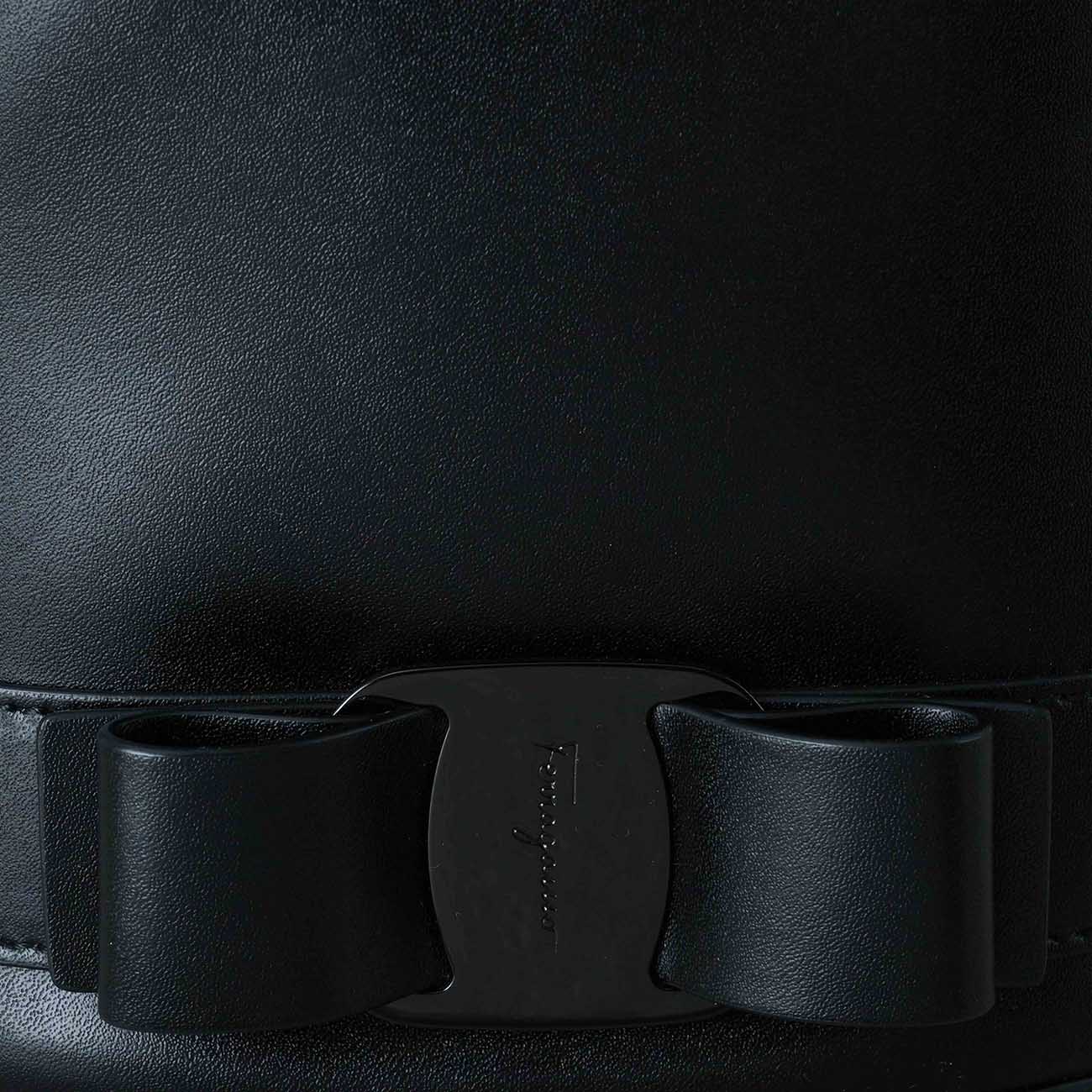 FERRAGAMO(USED)페라가모 21 H491 바라 보우 버킷백