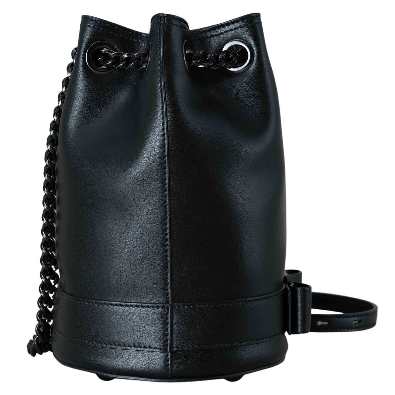 FERRAGAMO(USED)페라가모 21 H491 바라 보우 버킷백