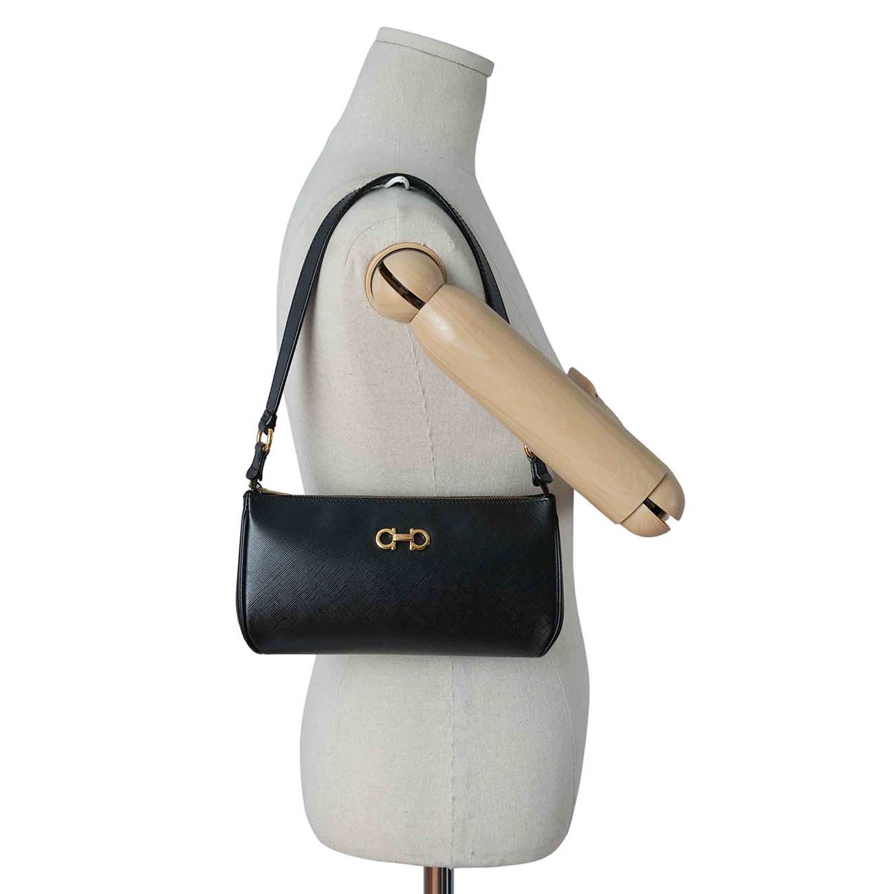 FERRAGAMO(USED)페레가모 간치니 숄더백