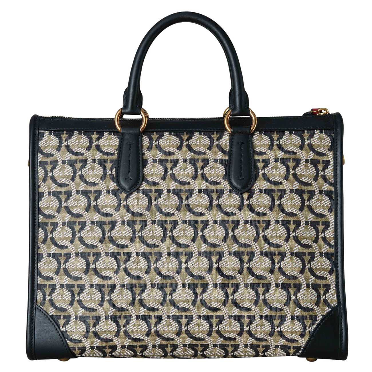 FERRAGAMO(USED)페레가모 올 간치니 라지 토트겸 숄더백