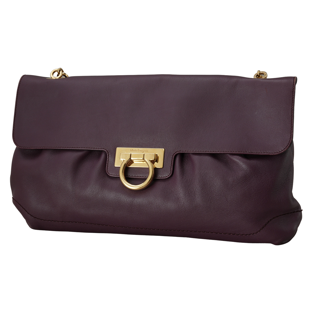 FERRAGAMO(USED)페레가모 D479 간치니 체인 숄더백