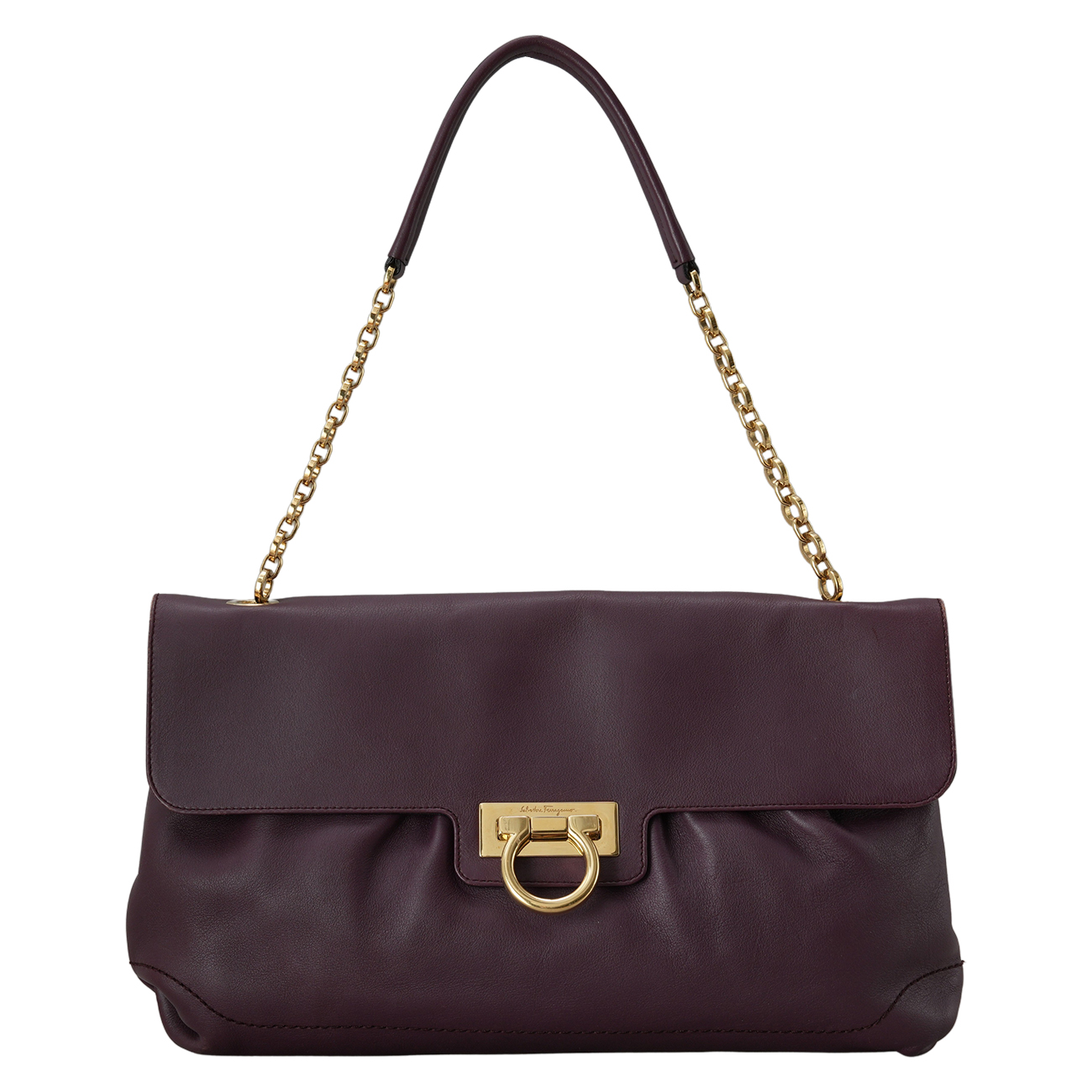 FERRAGAMO(USED)페레가모 D479 간치니 체인 숄더백