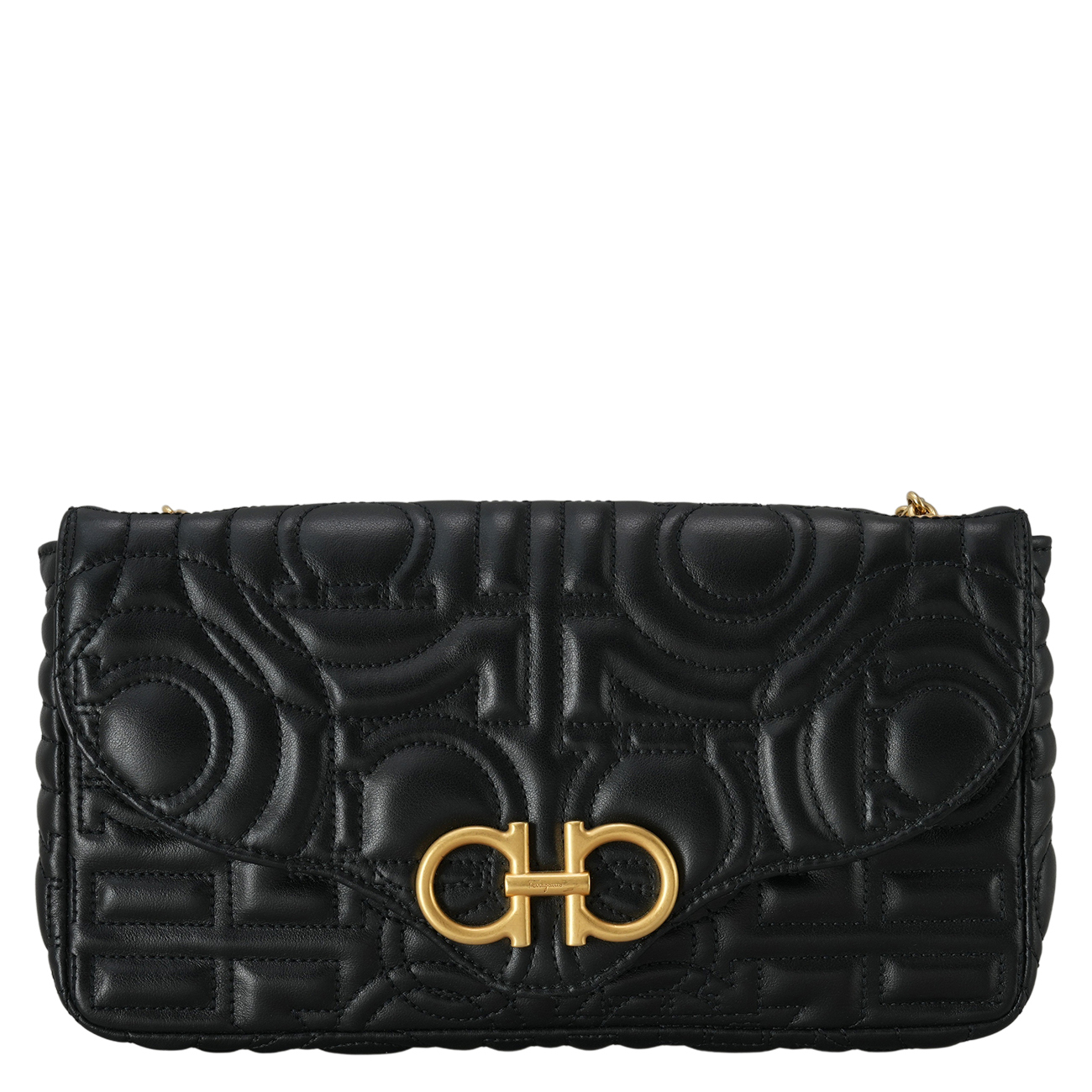 FERRAGAMO(USED)페레가모 D699 퀼팅 체인 숄더백