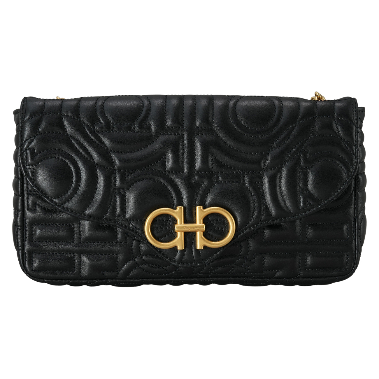 FERRAGAMO(USED)페레가모 D699 퀼팅 체인 숄더백