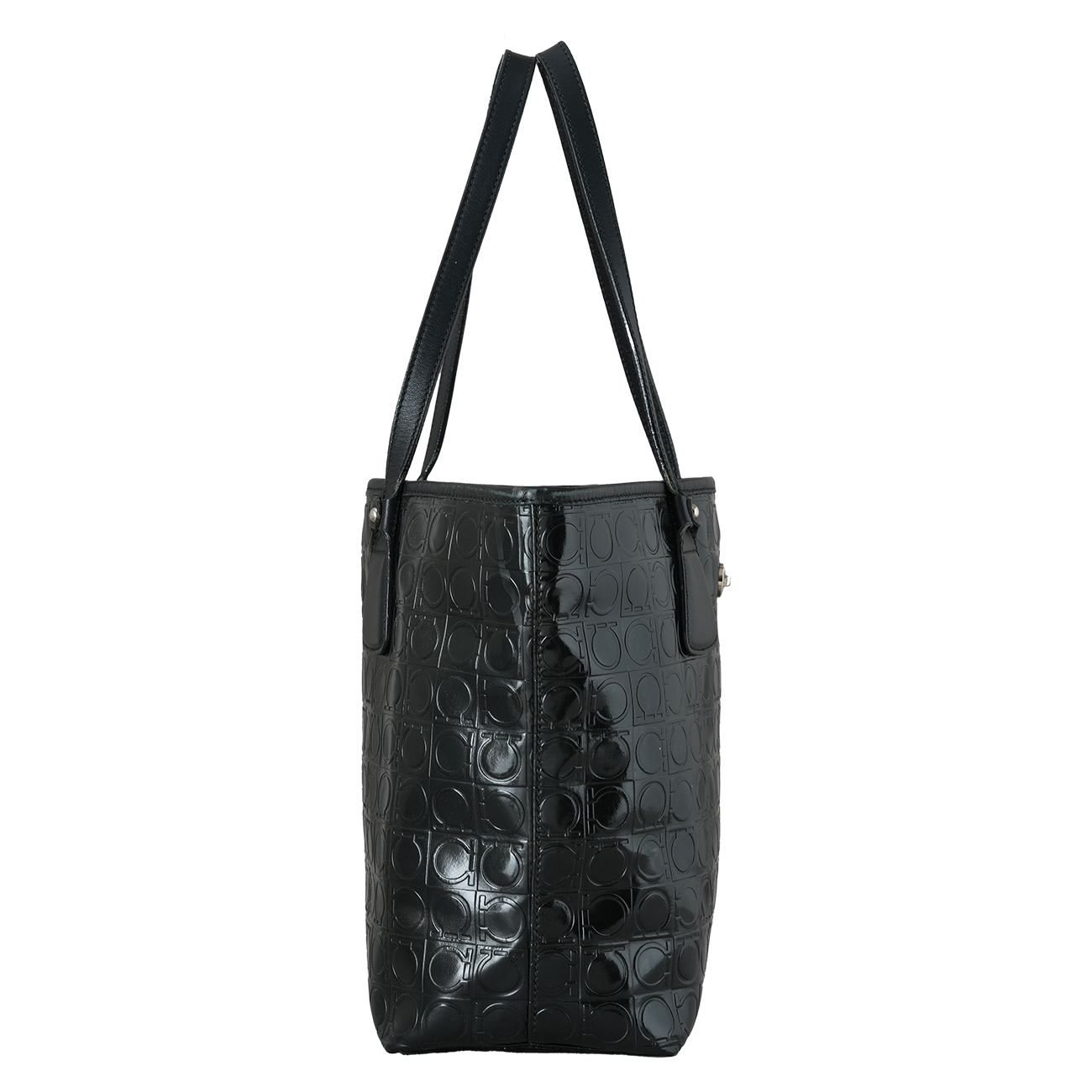 FERRAGAMO(USED)페레가모 간치니 쇼퍼백