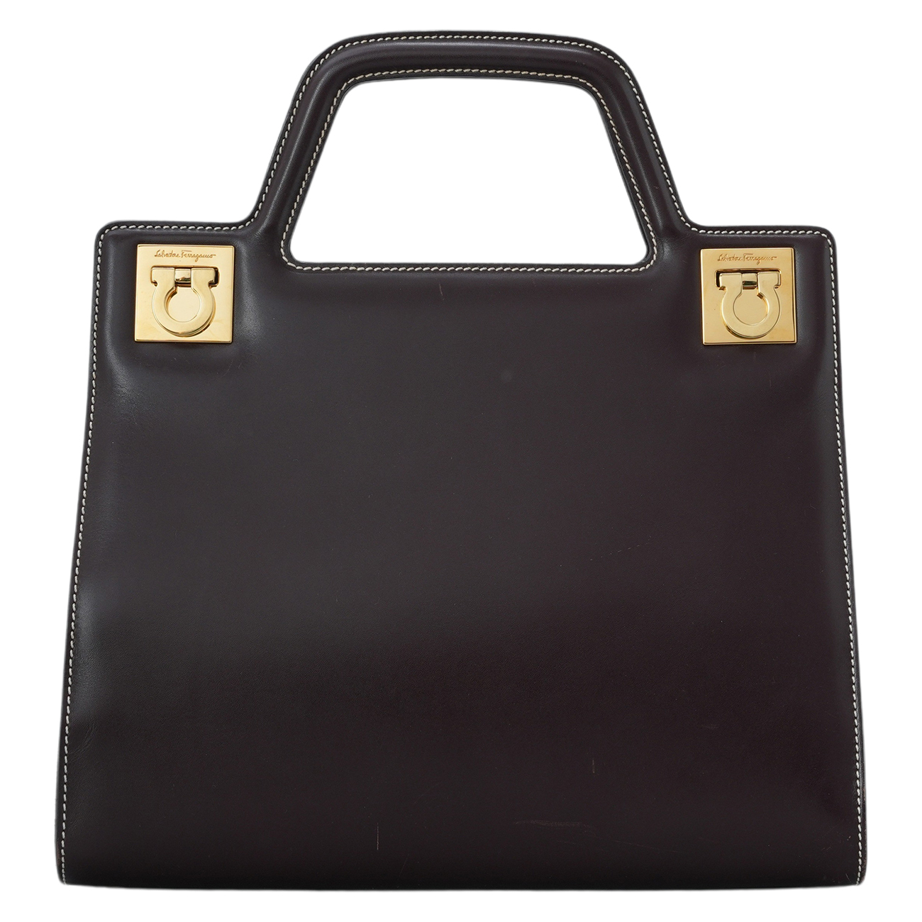 FERRAGAMO(USED)페레가모 간치니 토트겸 숄더백