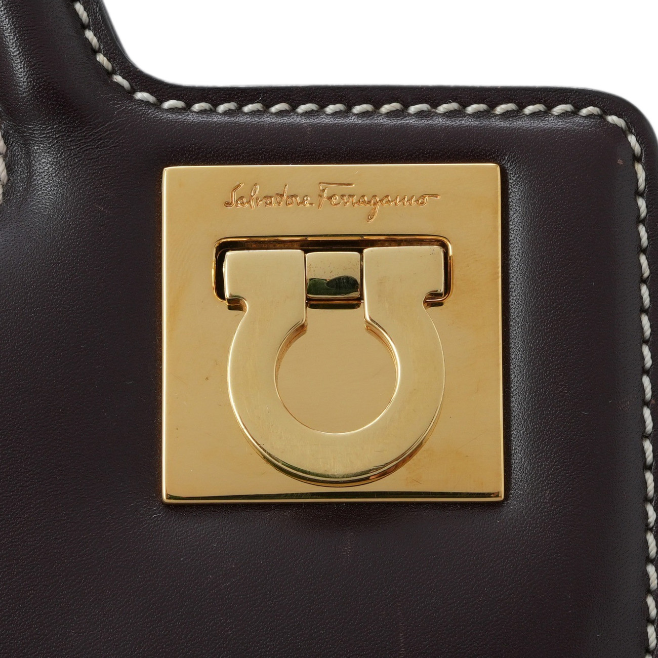 FERRAGAMO(USED)페레가모 간치니 토트겸 숄더백