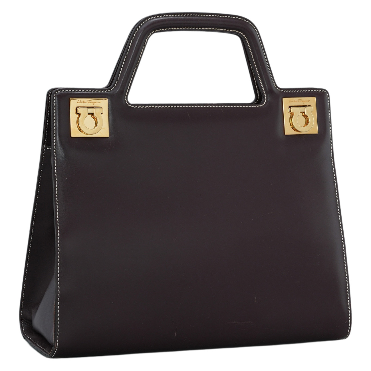 FERRAGAMO(USED)페레가모 간치니 토트겸 숄더백