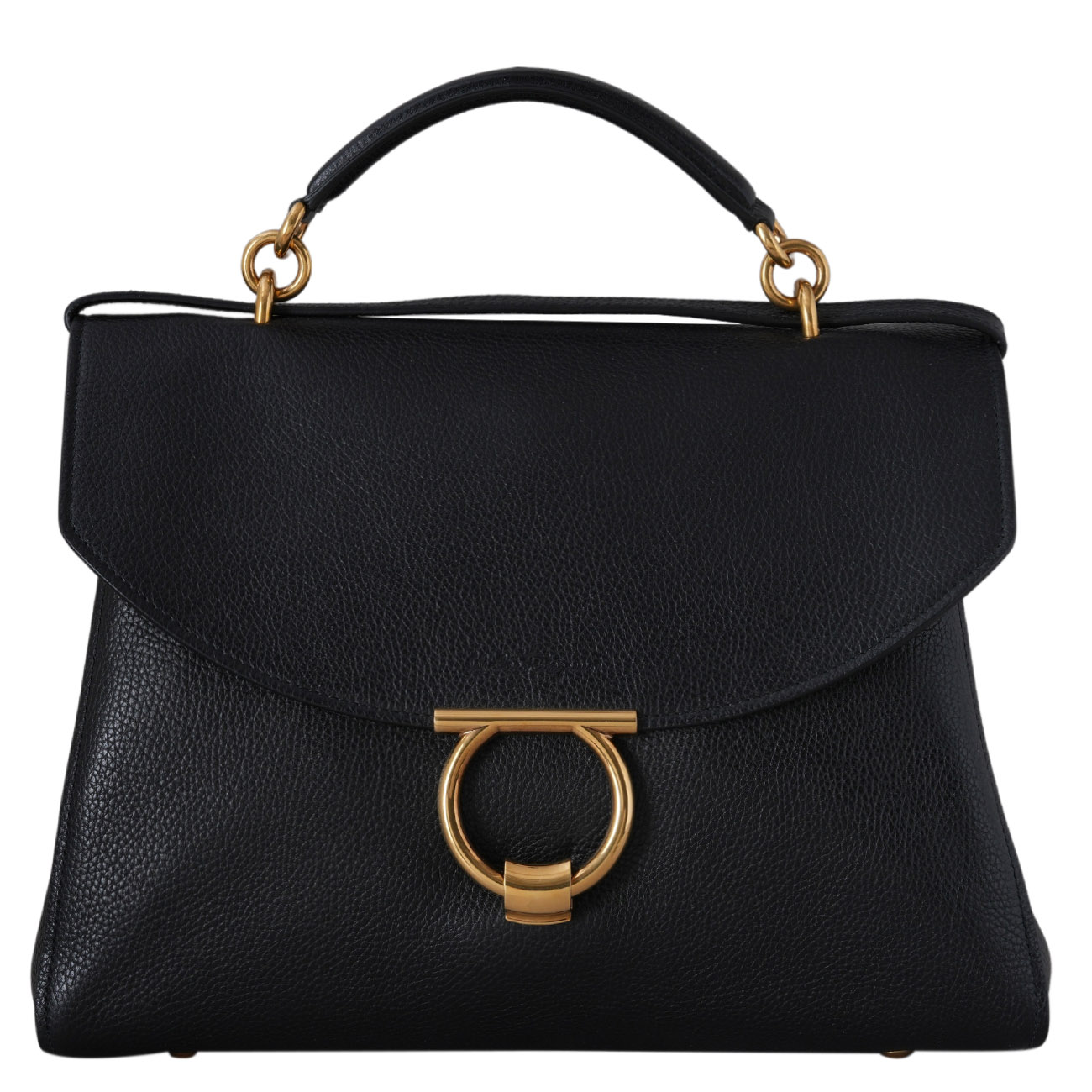 FERRAGAMO(USED)페레가모 마고 간치니 미듐 토트백