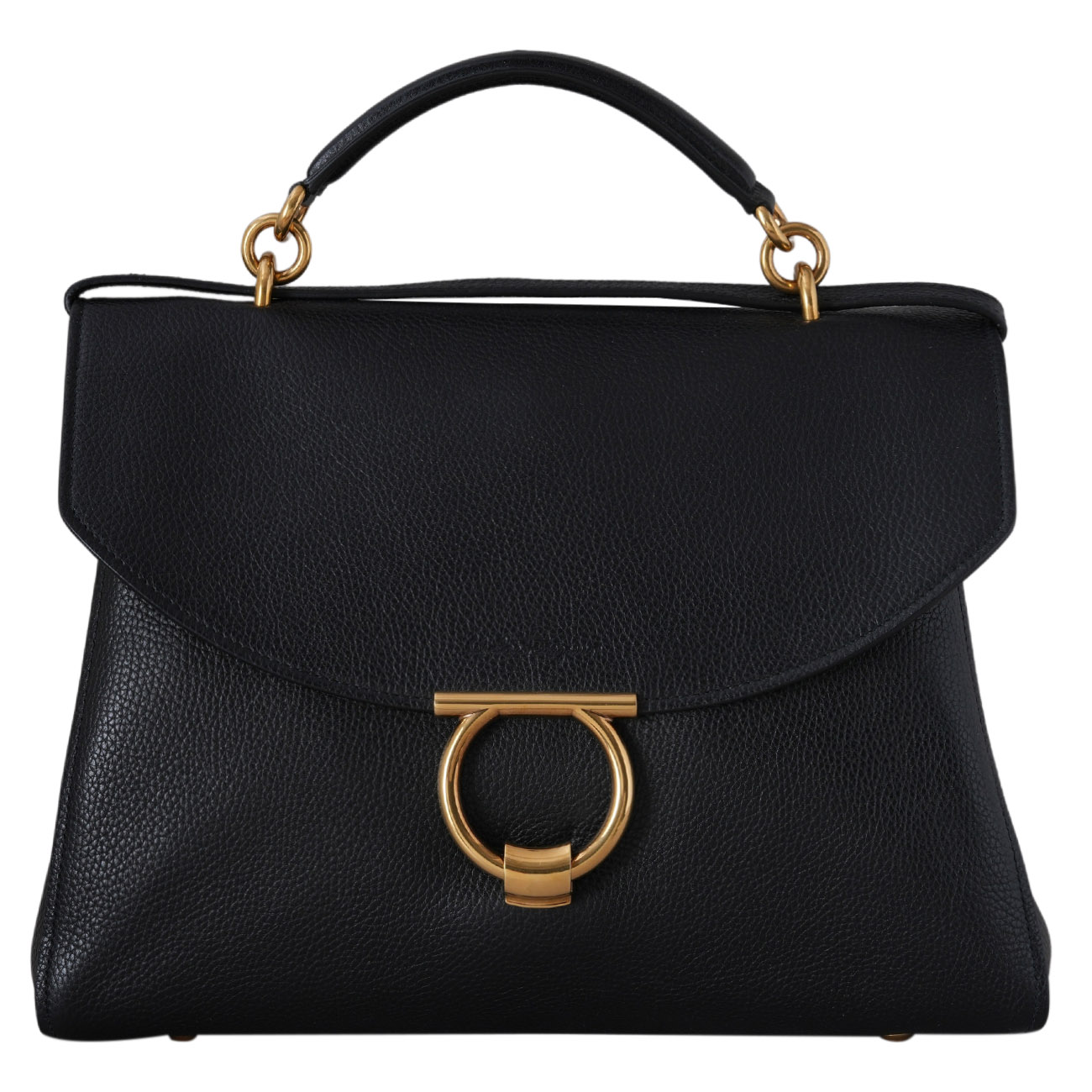 FERRAGAMO(USED)페레가모 마고 간치니 미듐 토트백
