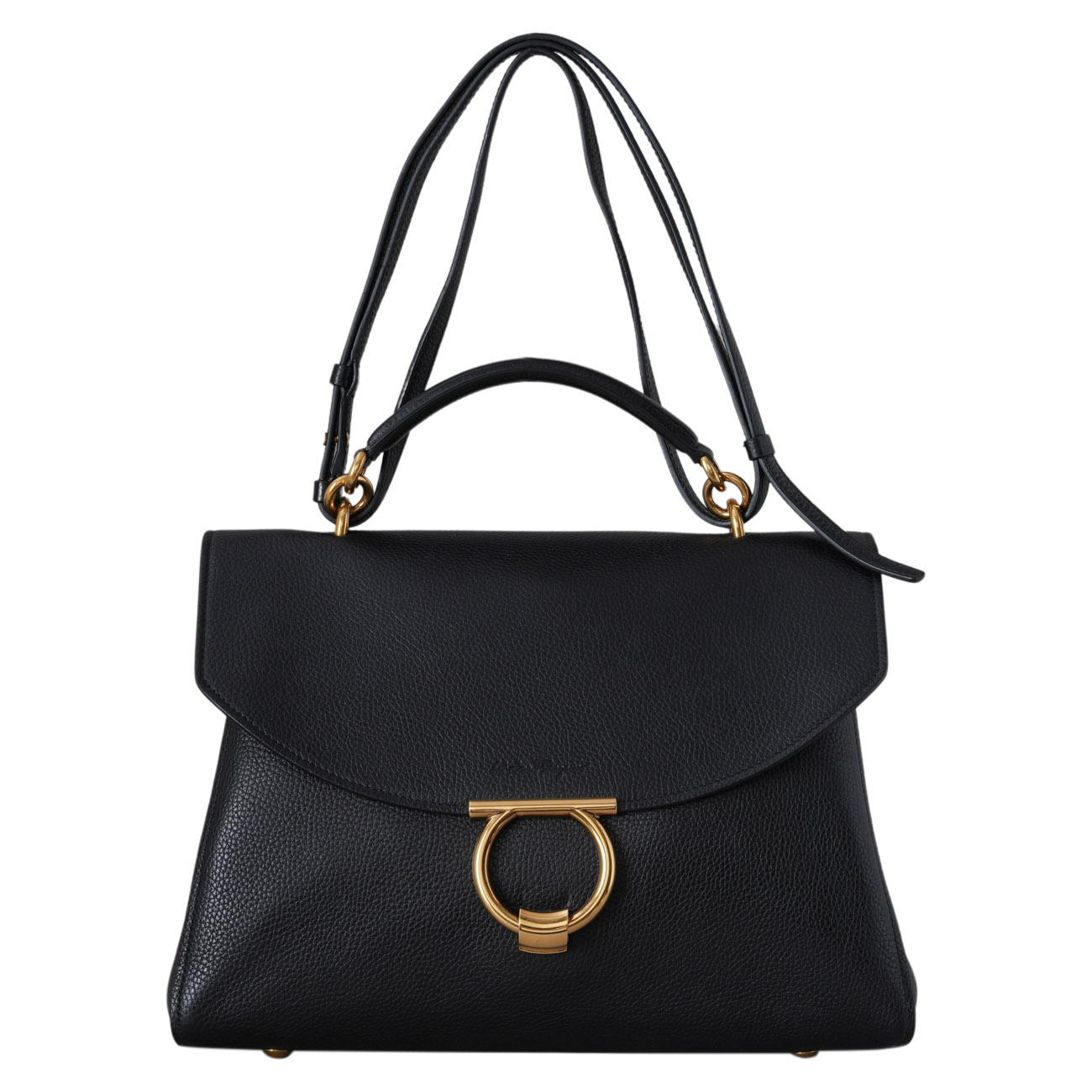 FERRAGAMO(USED)페레가모 마고 간치니 미듐 토트백