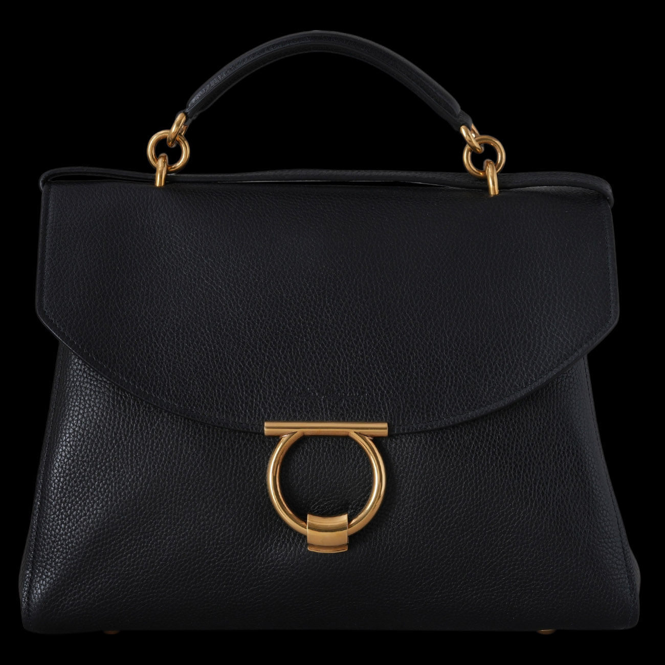 FERRAGAMO(USED)페레가모 마고 간치니 미듐 토트백