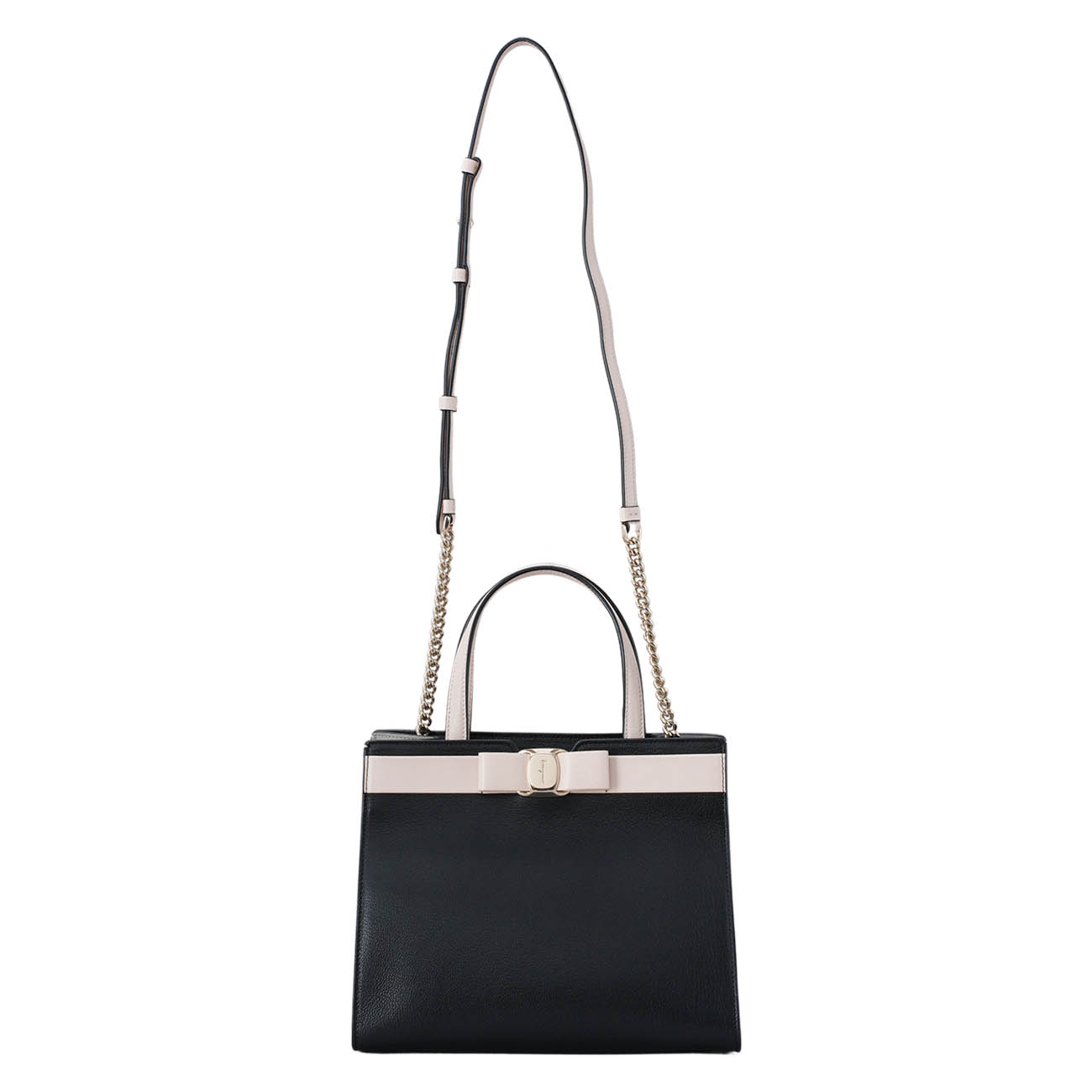 FERRAGAMO(USED)페레가모 바라리본 토트겸 숄더백