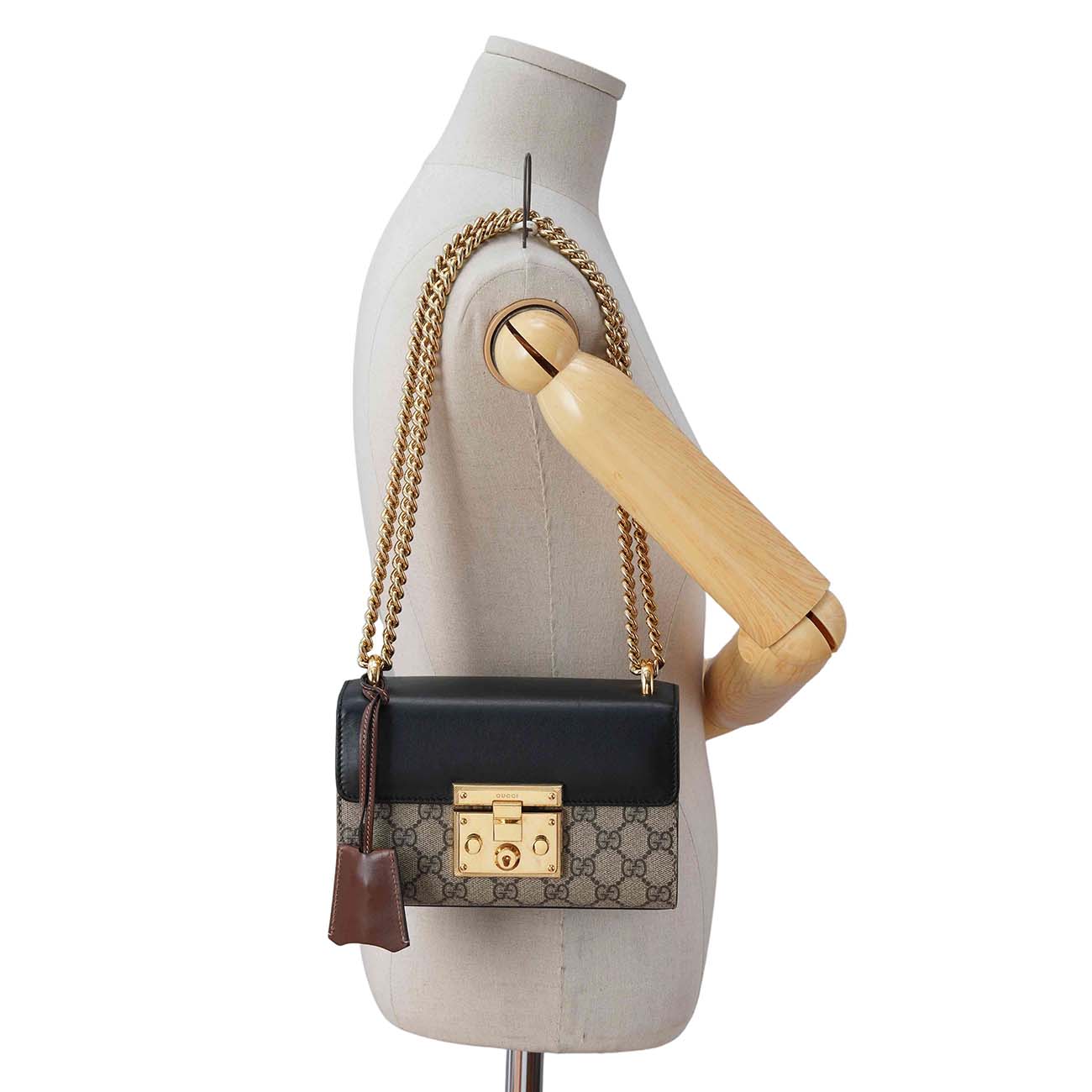 GUCCI(USED)구찌 409487 패들락 스몰 체인 숄더백