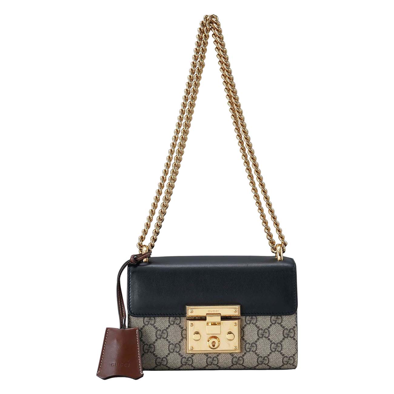 GUCCI(USED)구찌 409487 패들락 스몰 체인 숄더백
