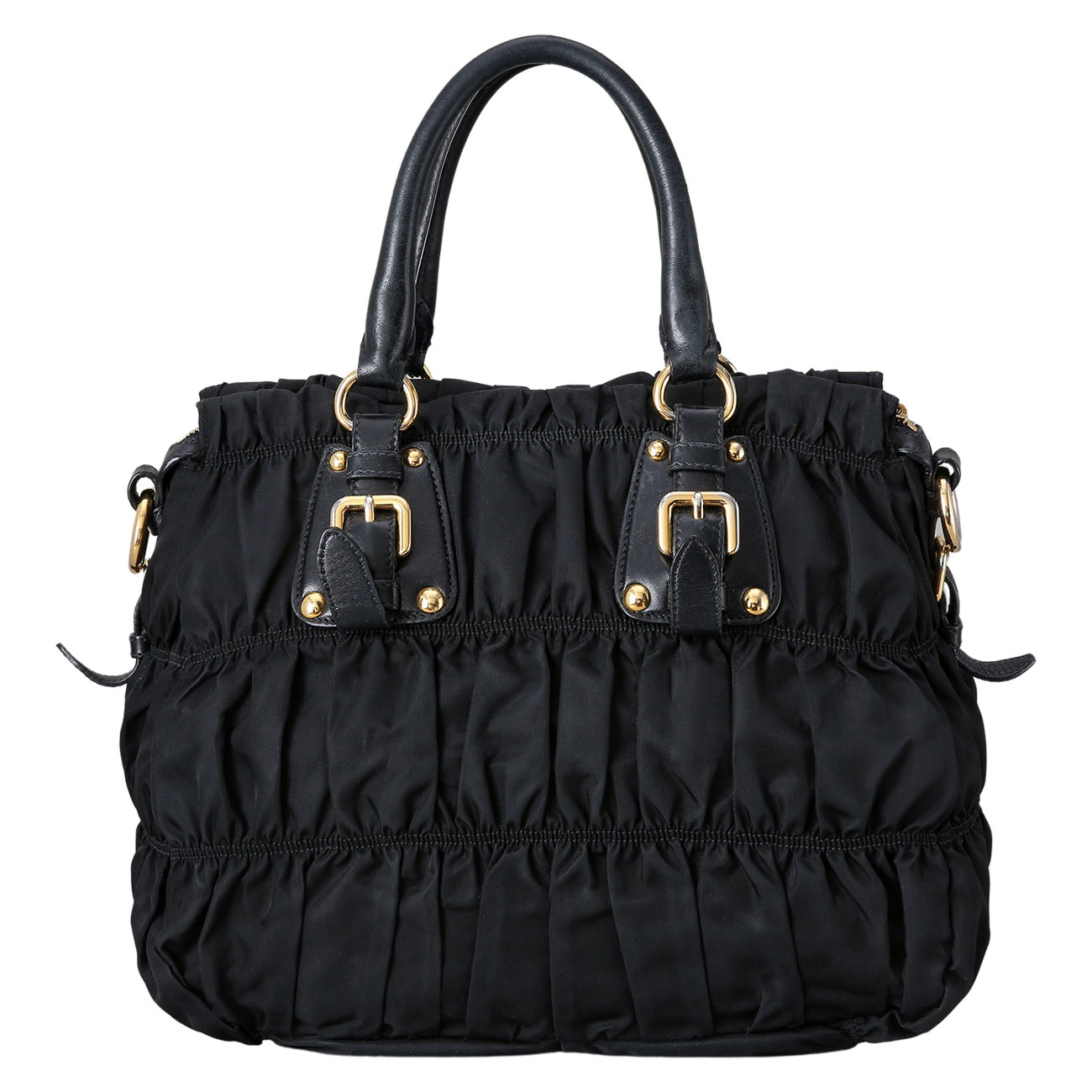 PRADA(USED)프라다 고프레 토트겸 숄더백